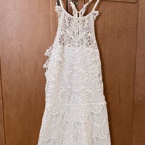 Free People Intimately white lace dress